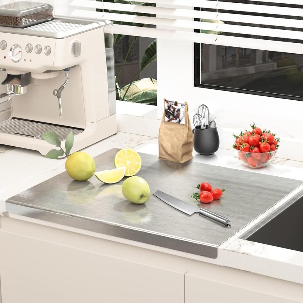 Steeliium Stainless Steel Cutting Board