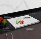 Steeliium Stainless Steel Cutting Board