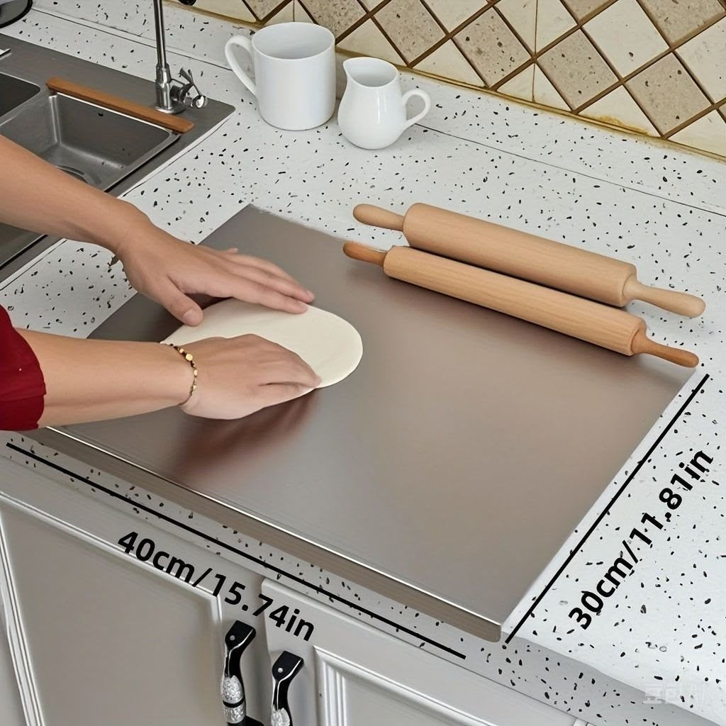 Steeliium Stainless Steel Cutting Board