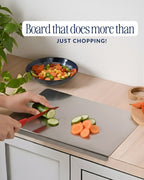 Steeliium Stainless Steel Cutting Board